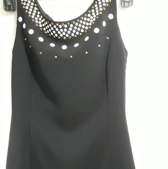 MOSCHINO BLACK beaded dress - Picture 3 of 8